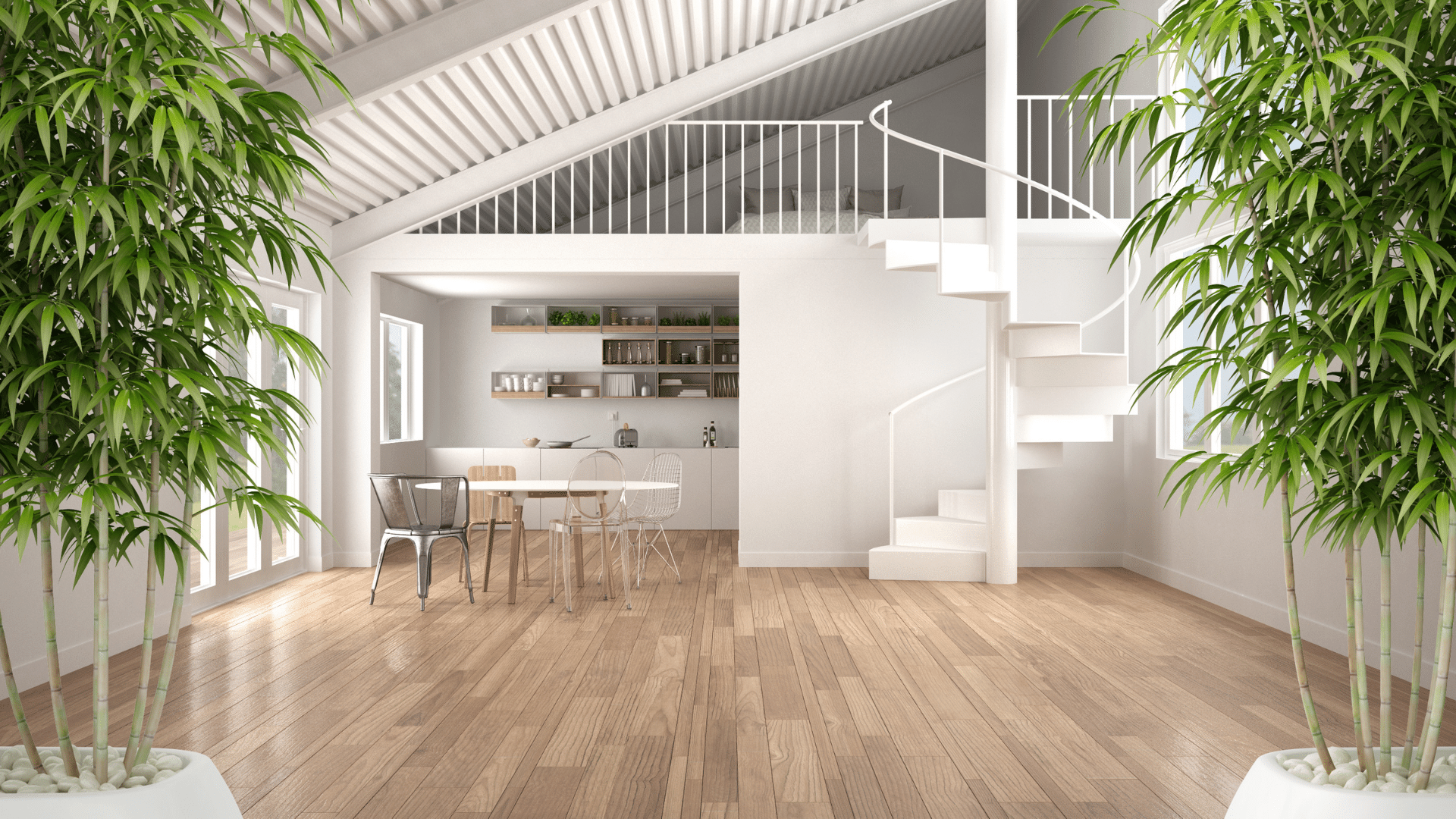 aluminum in interior design