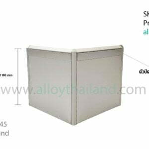 บัวอลูมิเนียม รุ่น SK.01 ความสูง 100 mm.